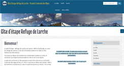 Desktop Screenshot of gite-etape-larche.com